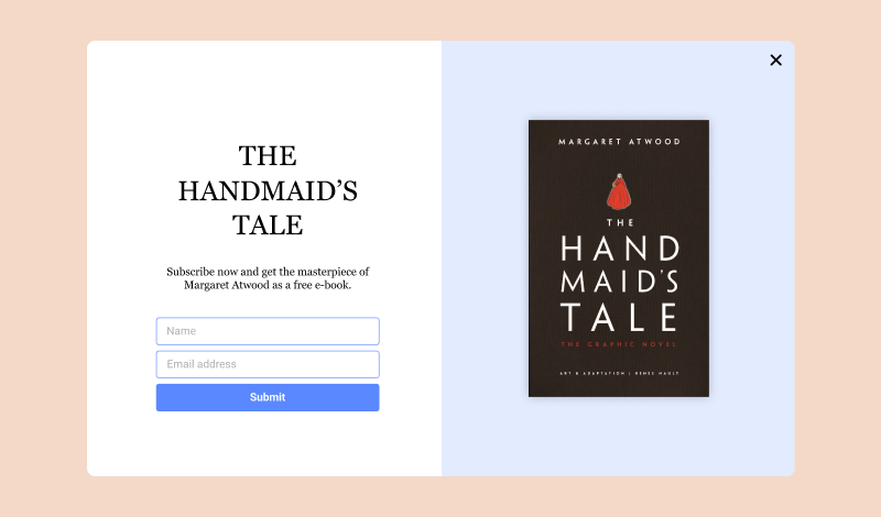 Grow Your Email List with a Free EBook Popup